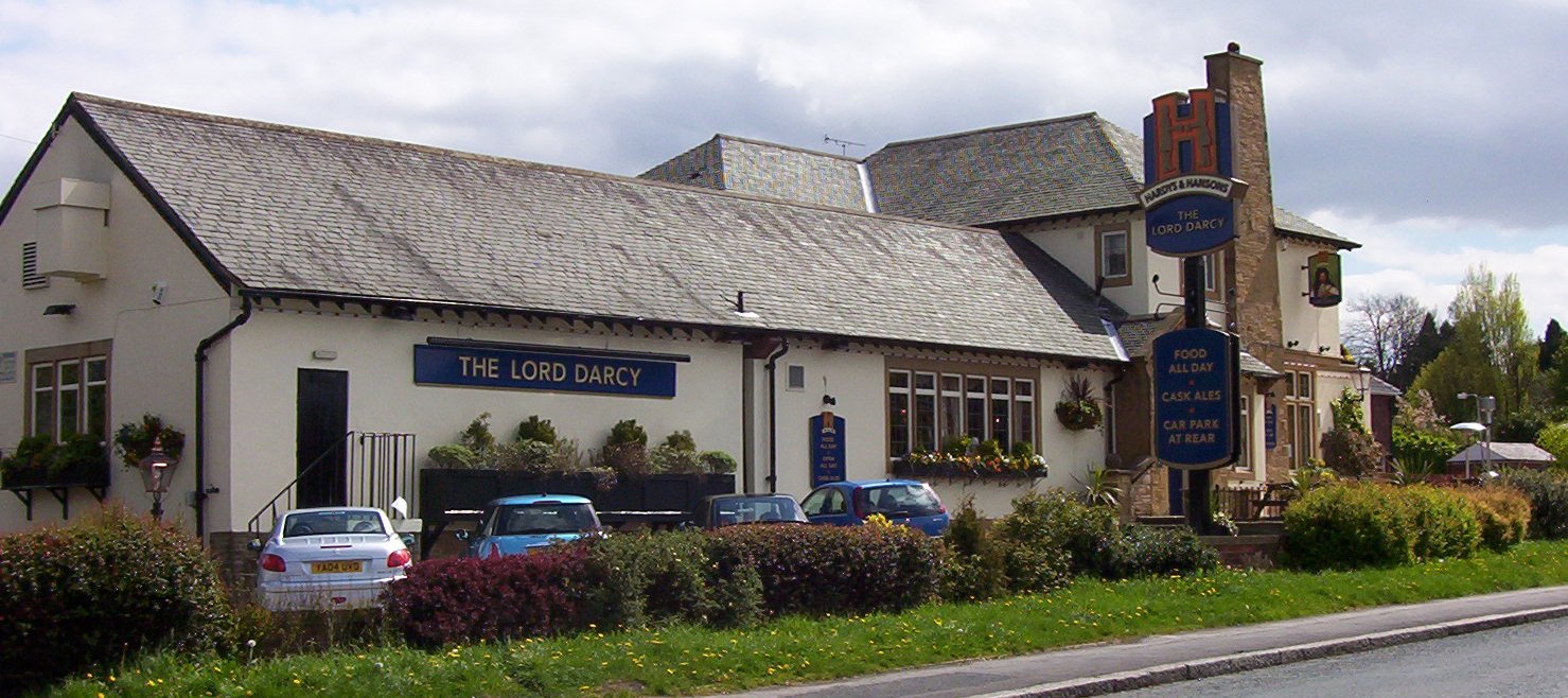 THE LORD DARCY FORMERLY THE JESTER ON HARROGATE ROAD (A61)