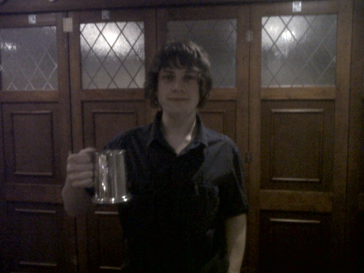 The youngest ever reciprient of the TANKARD