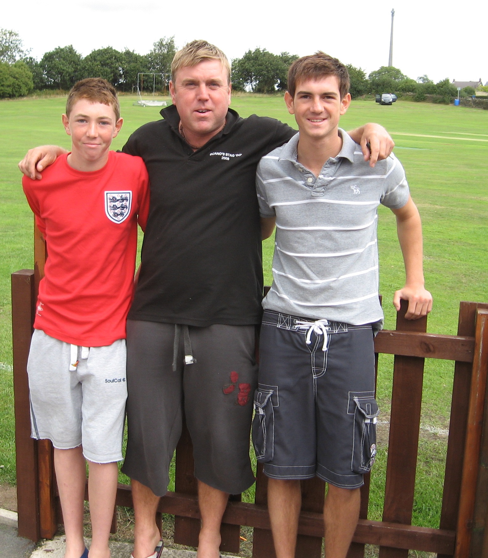 Dale with the Huddersfield youth